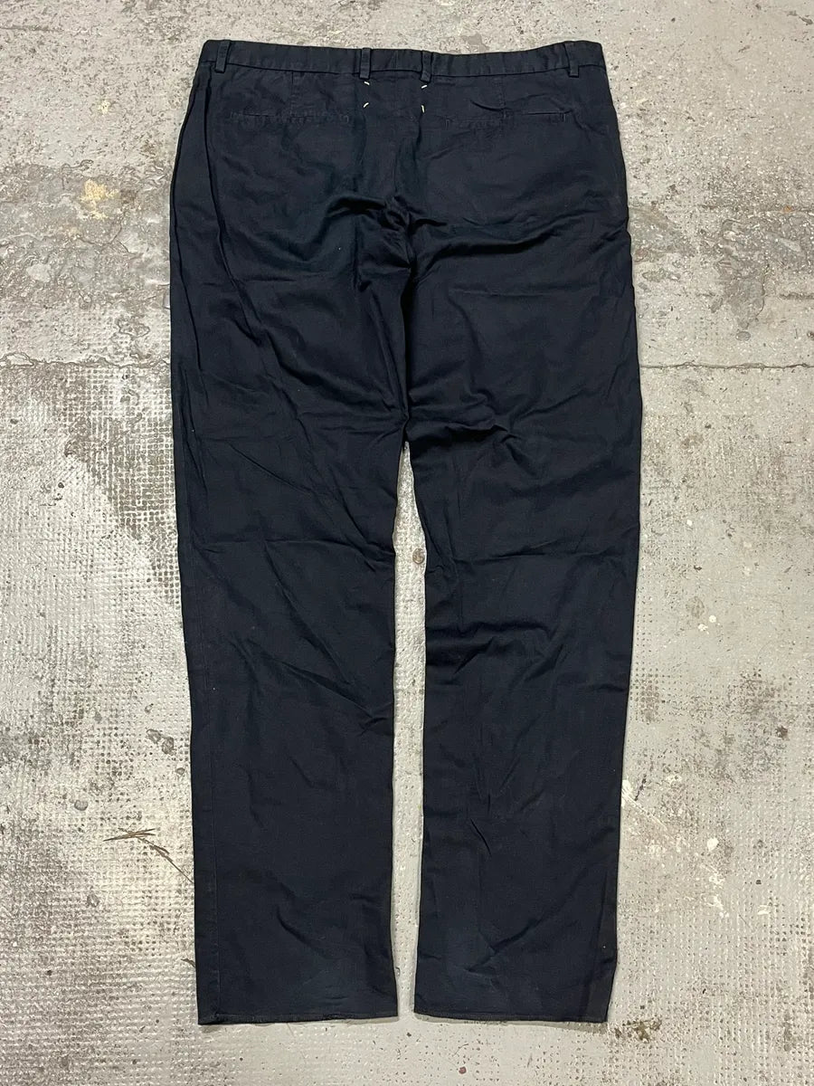 SS2016 Maison Margiela Navy Chino Pants amHHfND 6