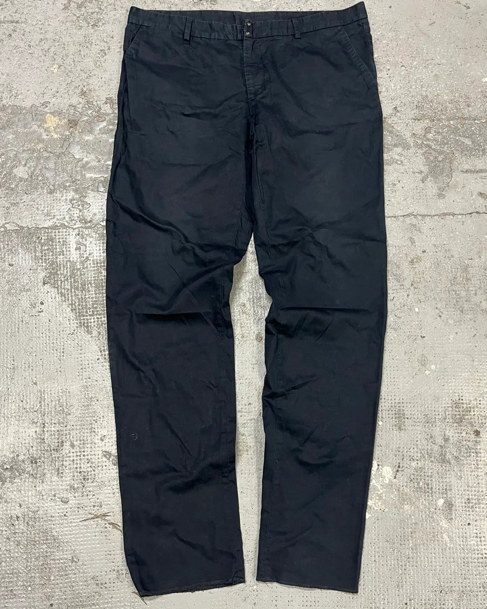 SS2016 Maison Margiela Navy Chino Pants amHHfND 0