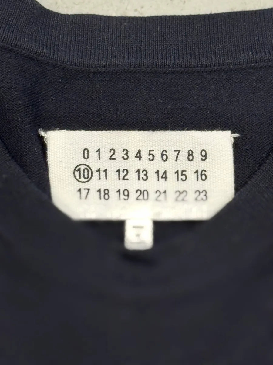SS2016 Maison Margiela Navy Lined Signature Sweater TYhJegC 5