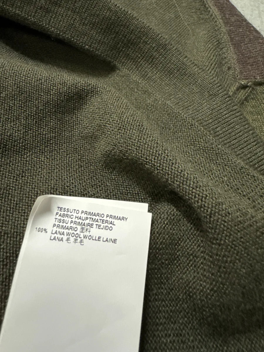 SS2016 Maison Margiela Olive Knit Sweater (S) zVLFgcb 9