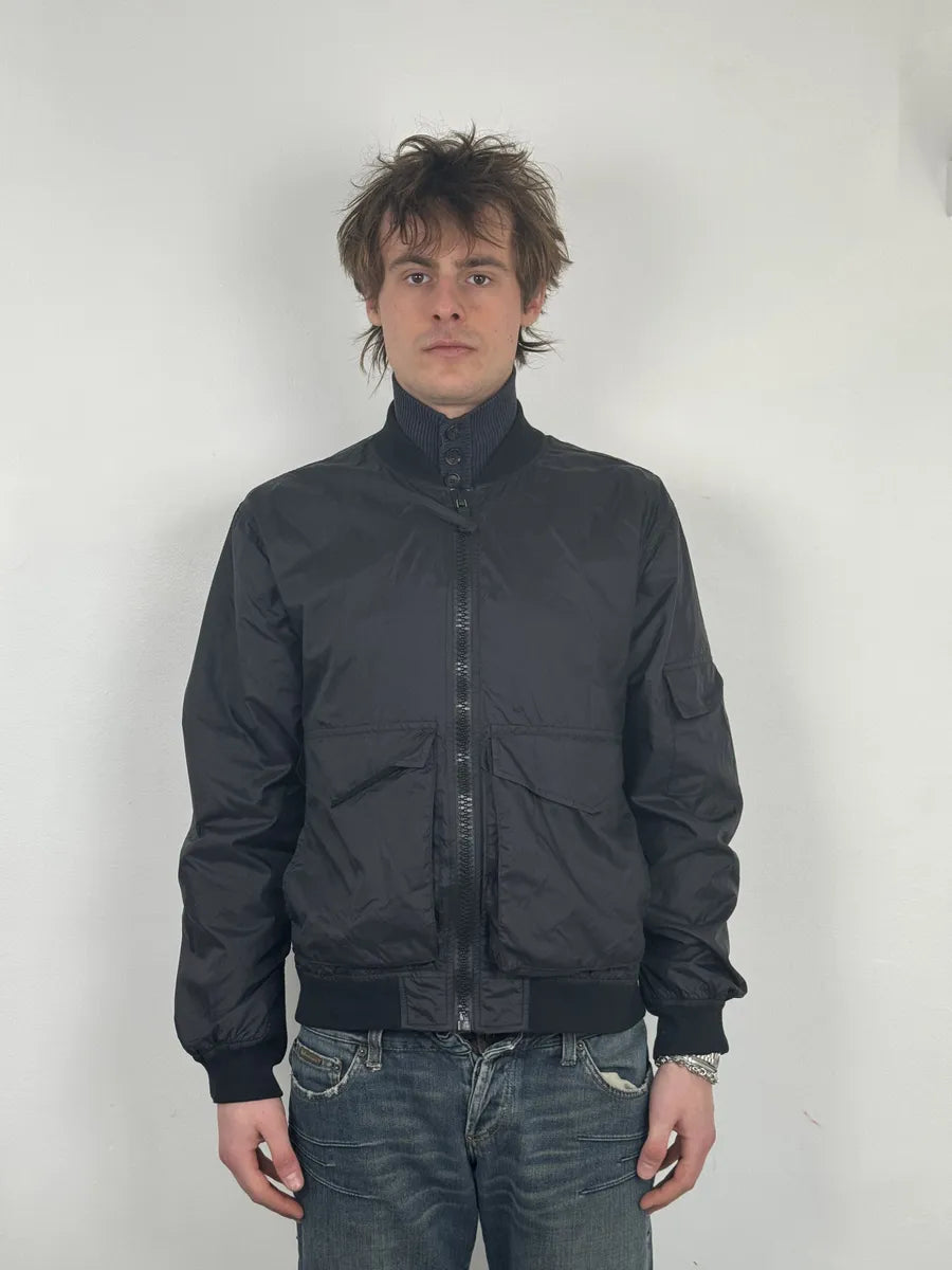 SS2016 Our Legacy Silky Black Light Nylon Jacket ziNbMlc 2