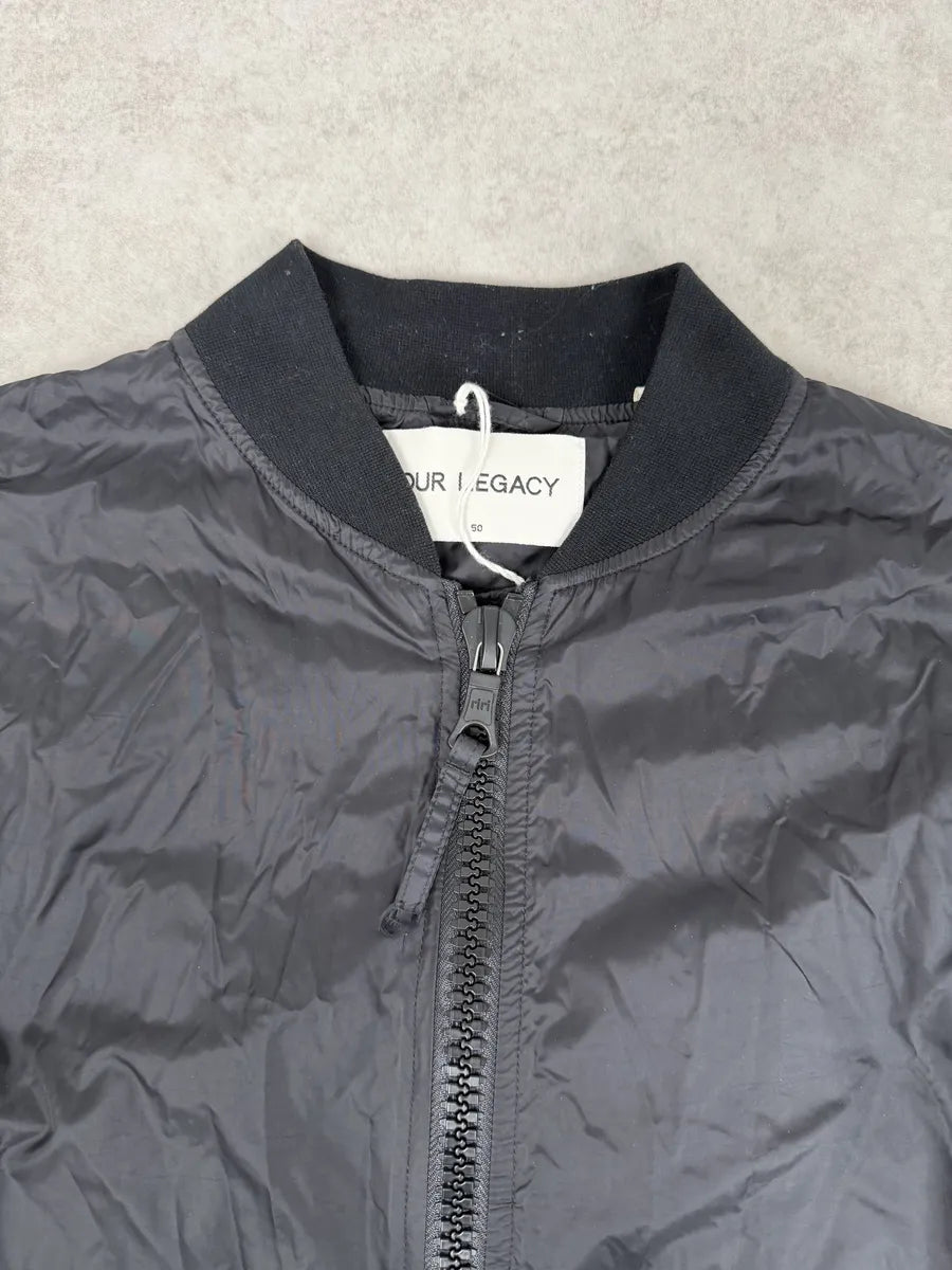 SS2016 Our Legacy Silky Black Light Nylon Jacket ziNbMlc 9