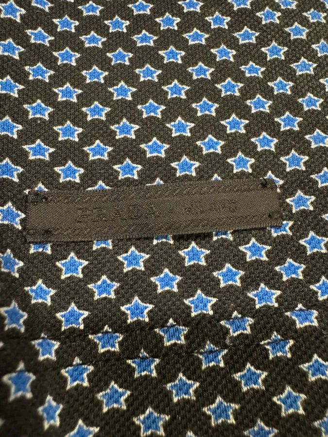 SS2016 Prada Blue Star Polo Shirt HlXRvxA 4