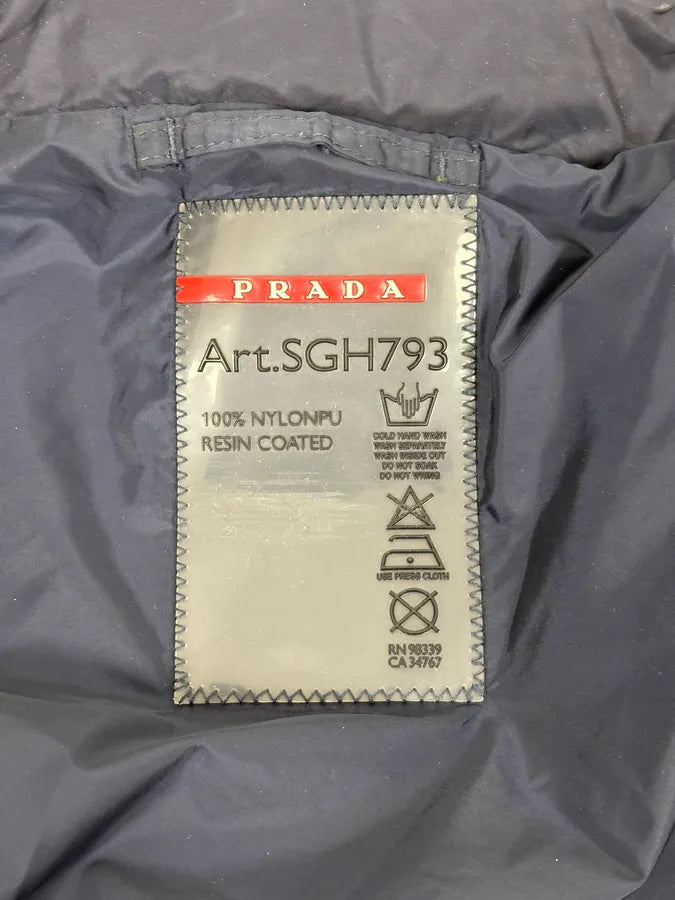 SS2016 Prada Navy Light Windbreaker Jacket ZEEnjtf 13