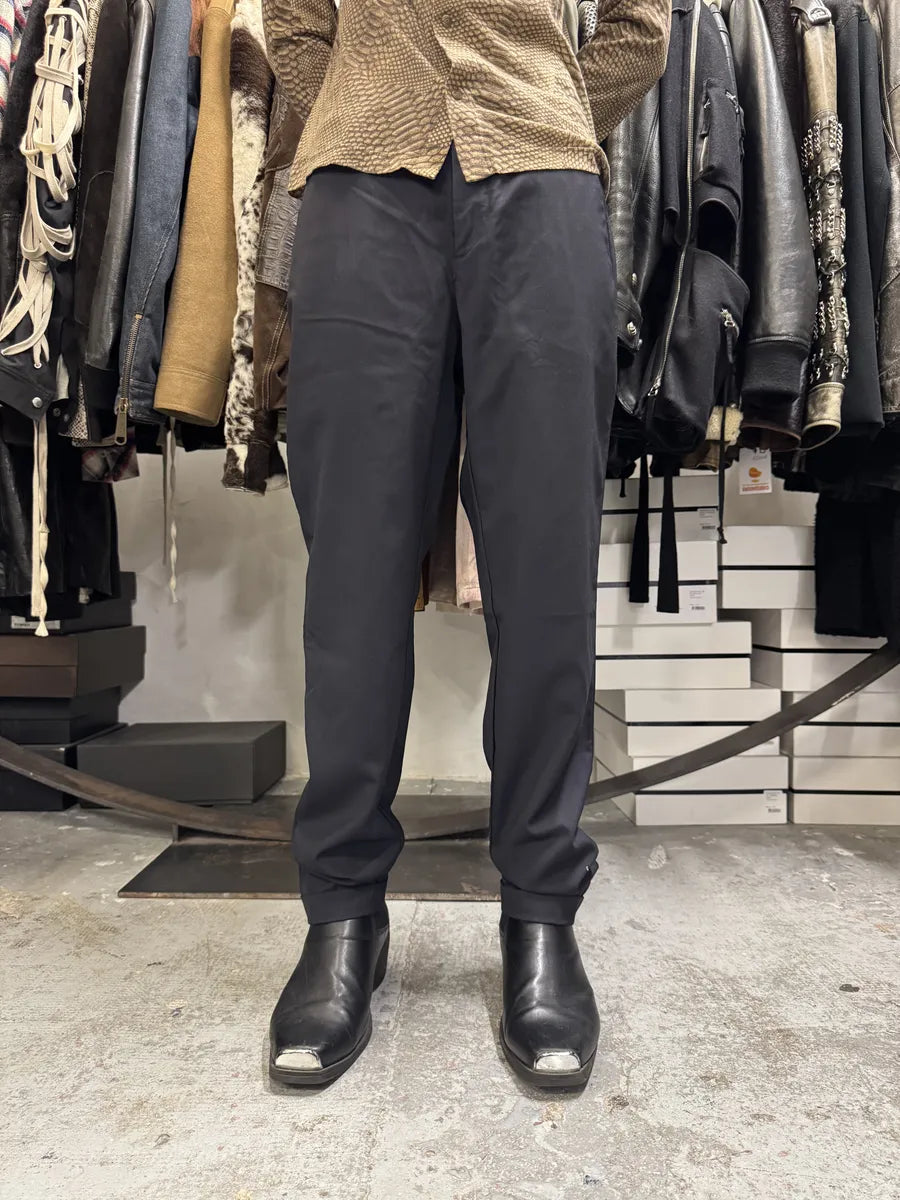 SS2016 Prada Navy Tailored Pants HWFnXmu 1