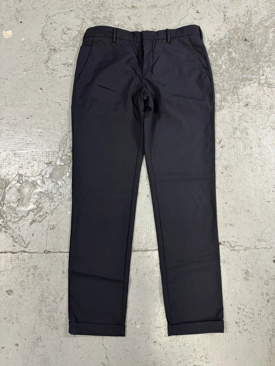 SS2016 Prada Navy Tailored Pants HWFnXmu 4