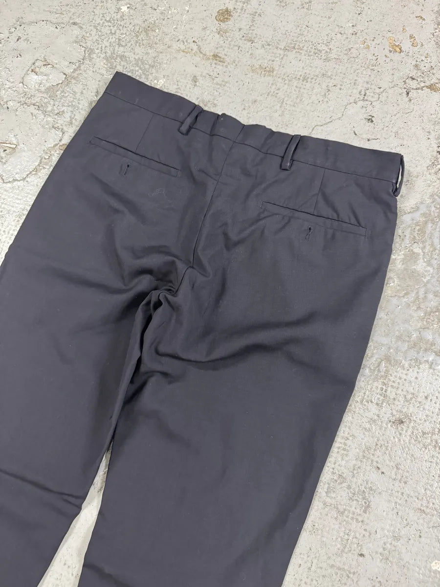 SS2016 Prada Navy Tailored Pants HWFnXmu 5