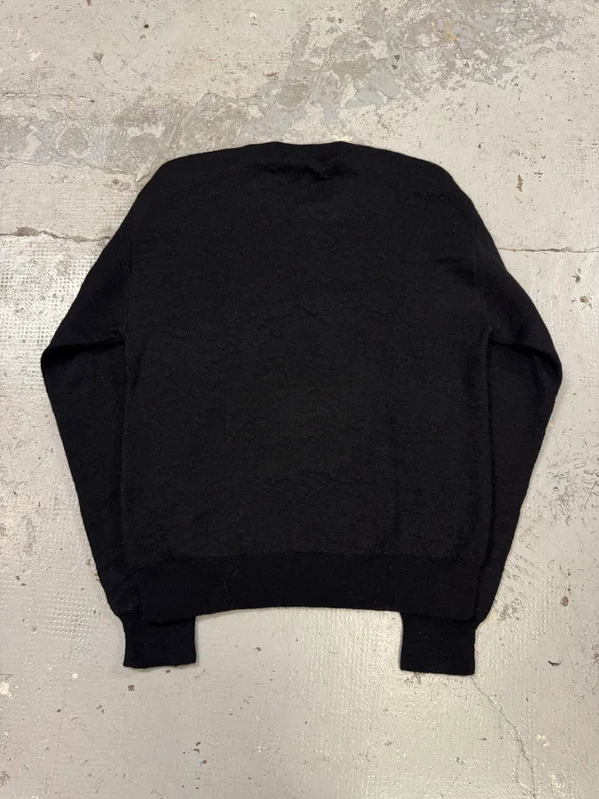SS2016 Saint Laurent Black Tiger Wool Sweater JDsjMCi 5