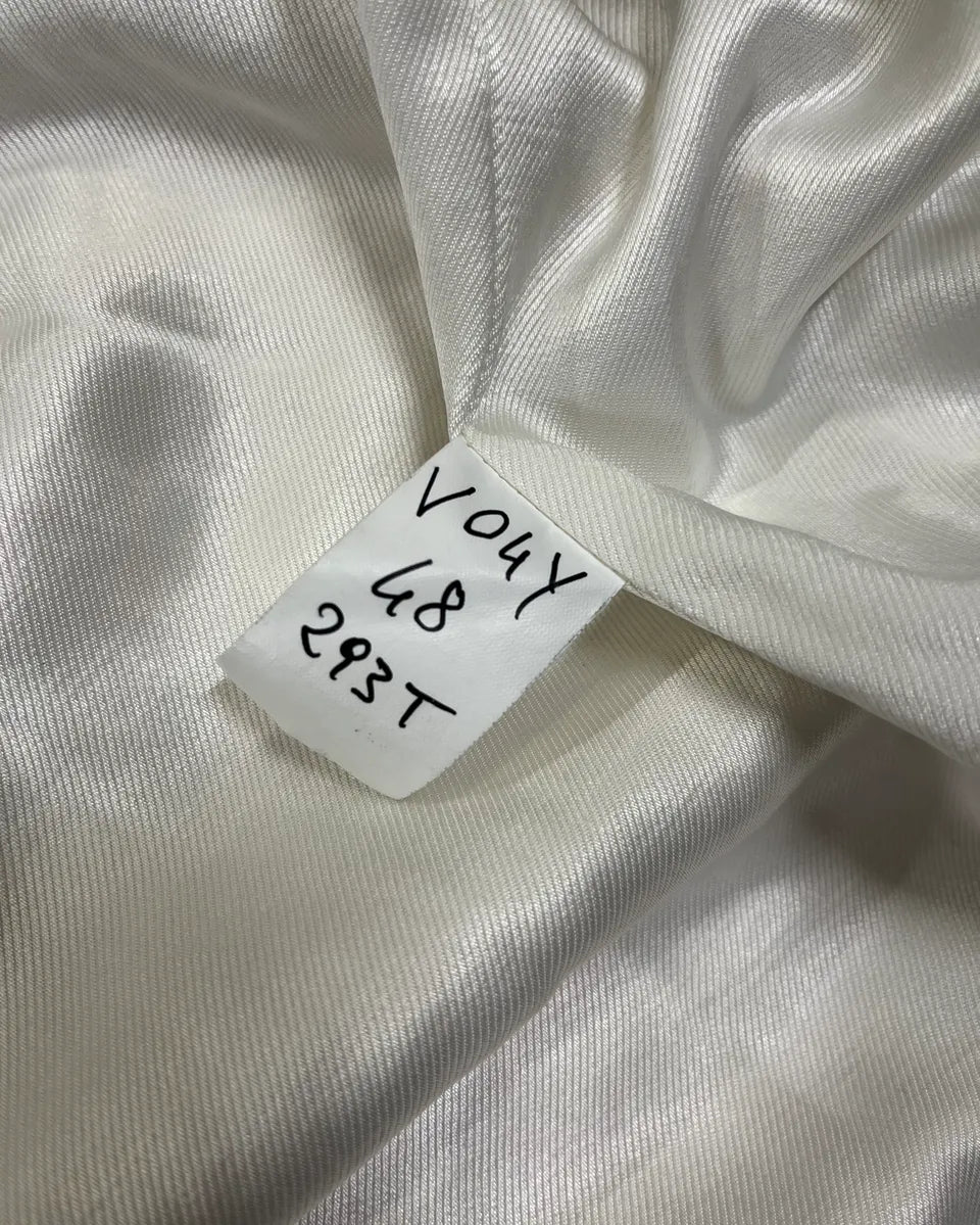SS2016 Saint Laurent Cream Faux Fur Bomber Jacket YFnanzB 9