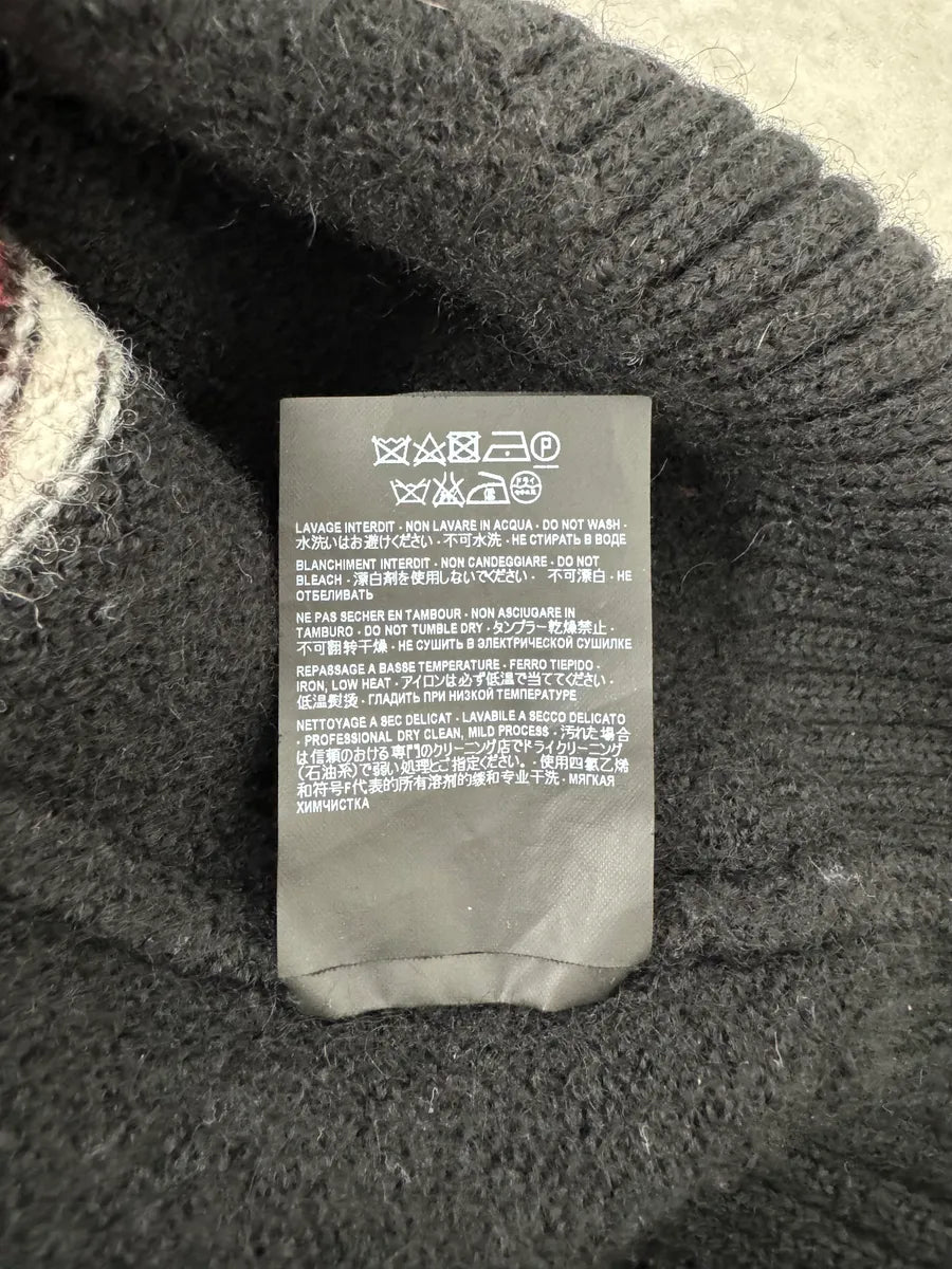 SS2016 Saint Laurent T-Rex Black Knitwear Sweater oETrocC 8