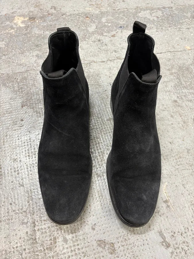 SS2017 Acne Studios Black Suede Leather Ankle Boots (42eu/us8.5) KKijxxE 1