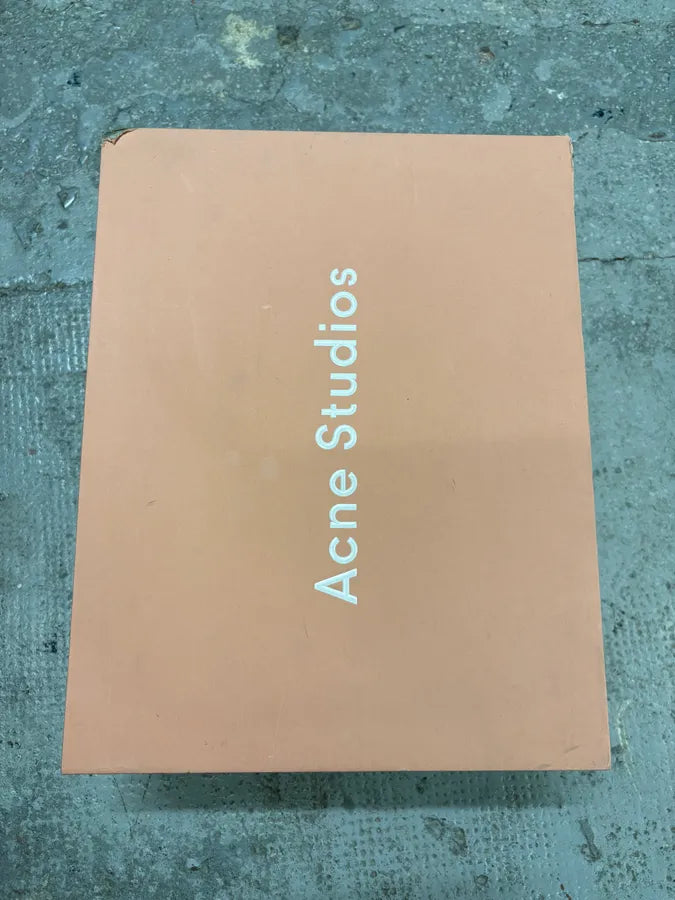 SS2017 Acne Studios Black Suede Leather Ankle Boots (42eu/us8.5) KKijxxE 11