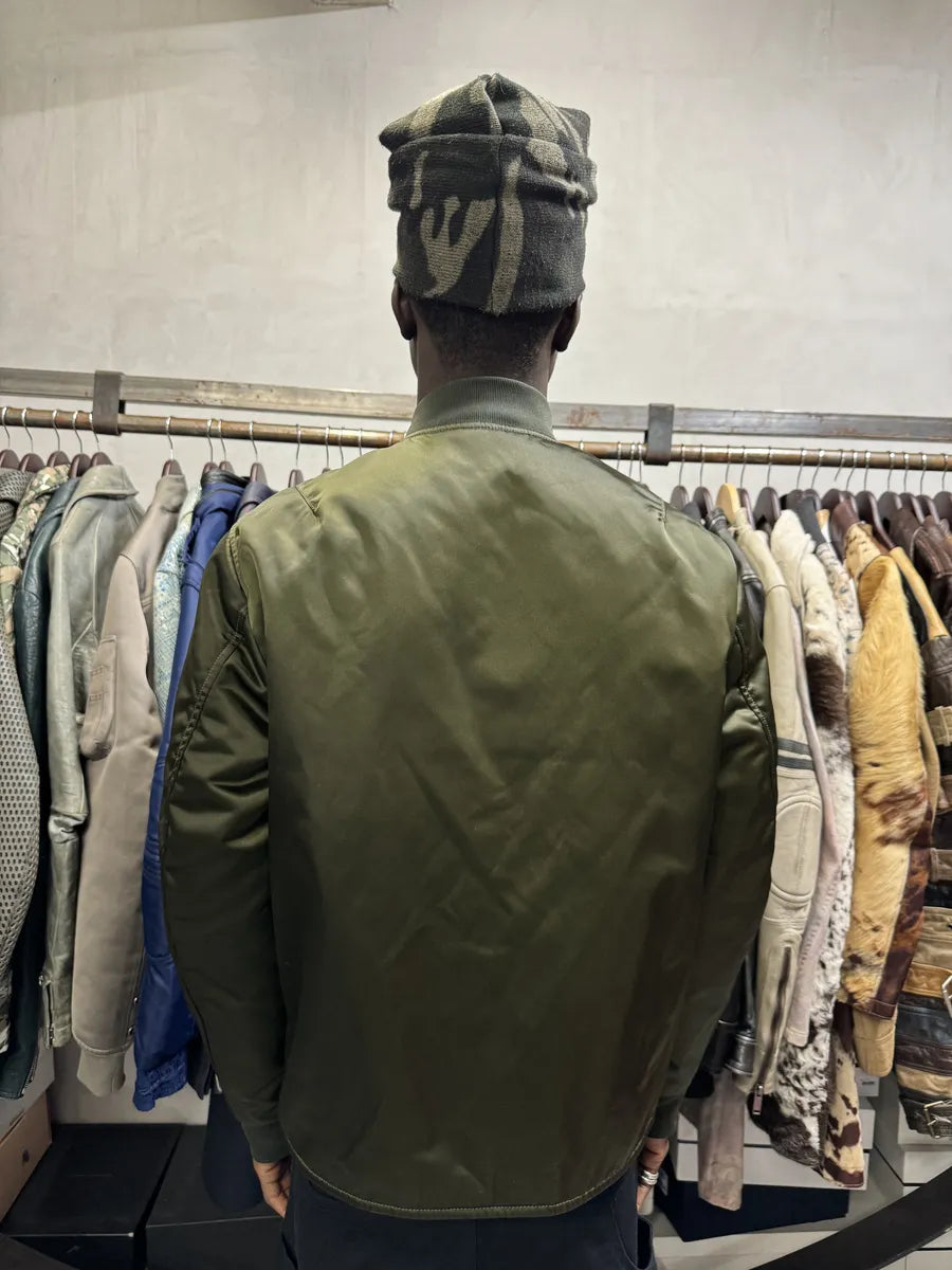 SS2017 Acne Studios Olive Green Nylon Bomber Jacket CfakTWp 2