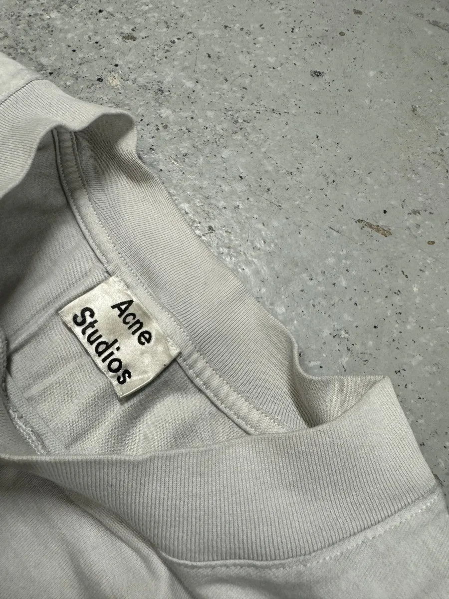 SS2017 Acne Studios White & Navy Lines Striped T-Shirt HnSAnGE 6