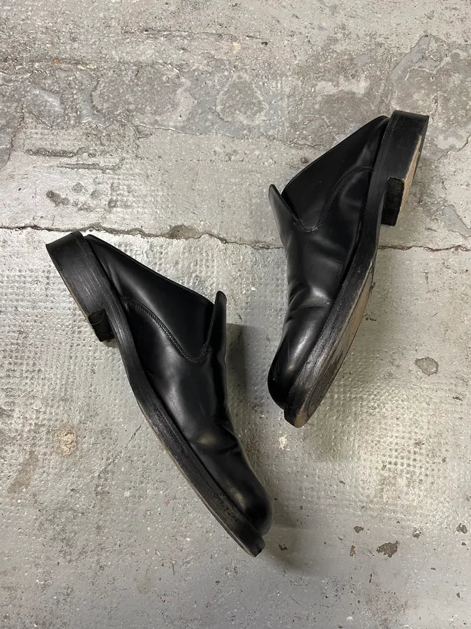 SS2017 Balenciaga Black Leather Loafer Clog Mules (44eu/us10) cKfofKg 2