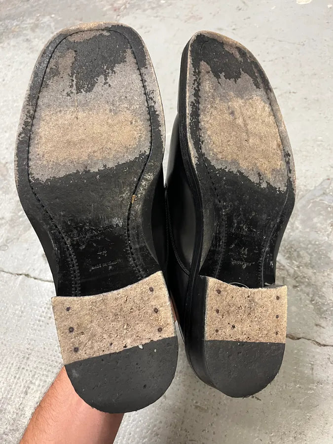 SS2017 Balenciaga Black Leather Loafer Clog Mules (44eu/us10) cKfofKg 7