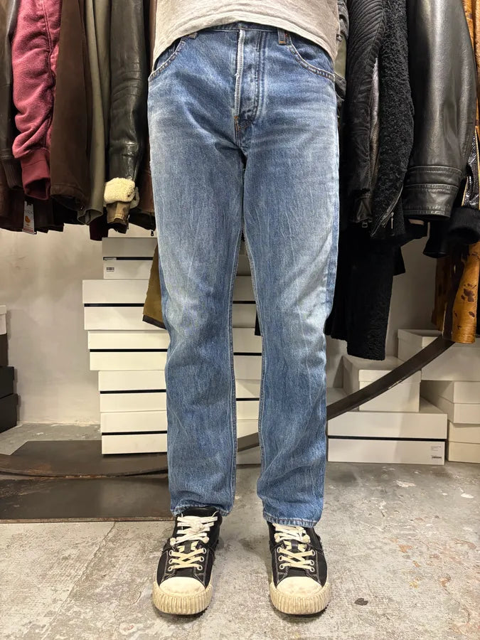 SS2017 Balenciaga Blue Denim Jeans IMjVcWM 2