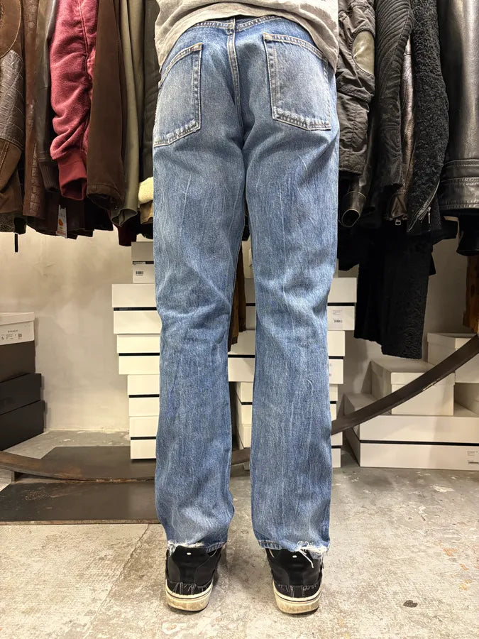 SS2017 Balenciaga Blue Denim Jeans IMjVcWM 3
