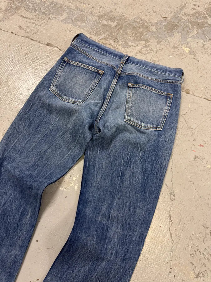 SS2017 Balenciaga Blue Denim Jeans IMjVcWM 6