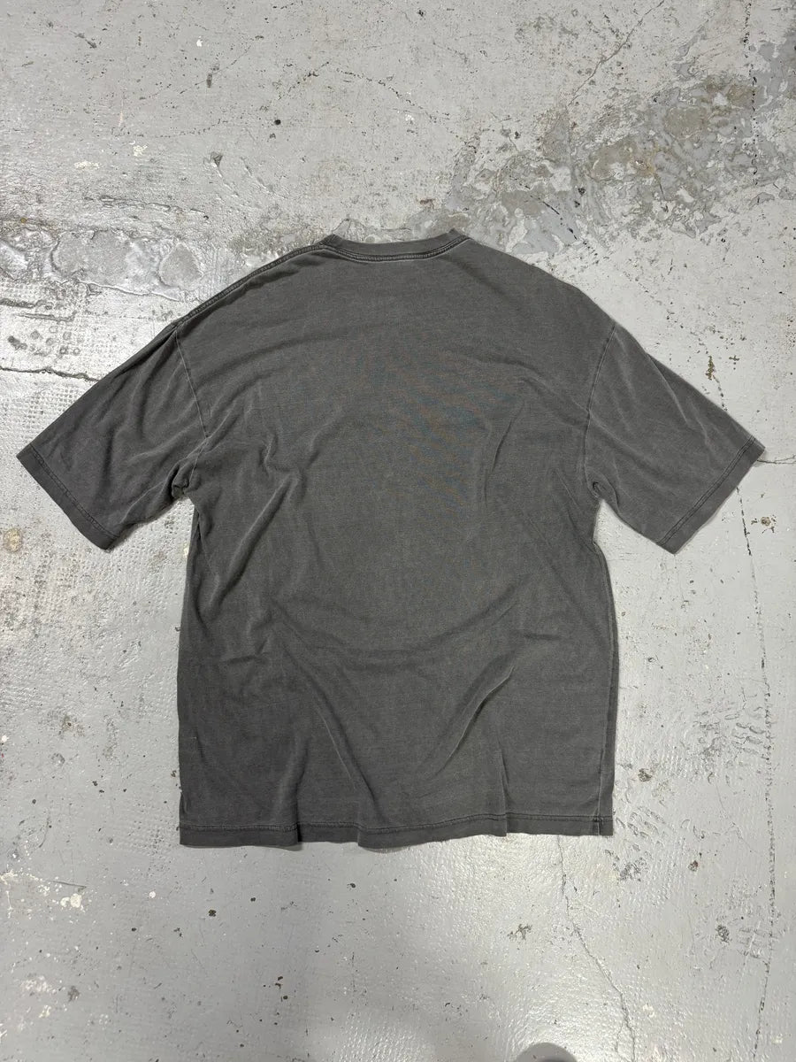 SS2017 Balenciaga Dark Grey Look Print T-Shirt xPYyFQc 3