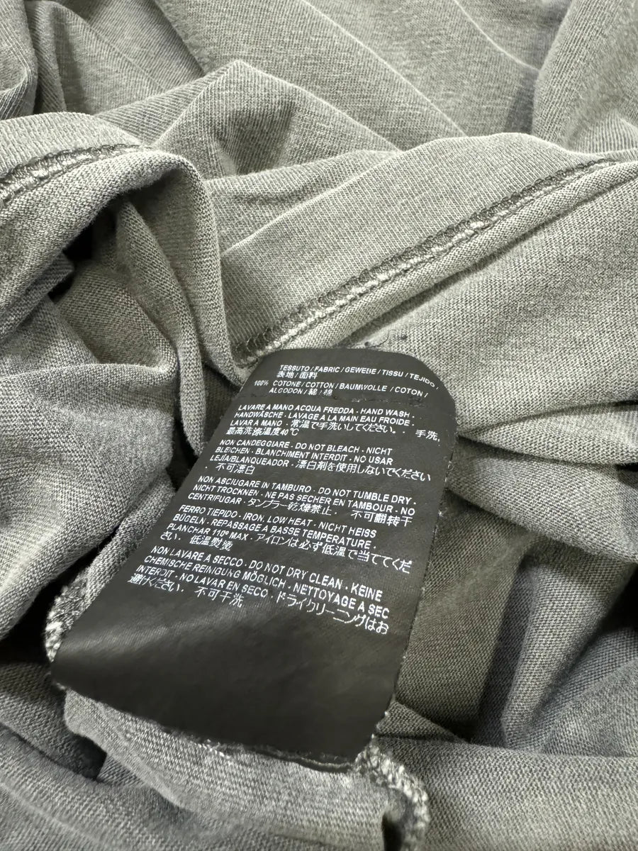 SS2017 Balenciaga Dark Grey Look Print T-Shirt xPYyFQc 5