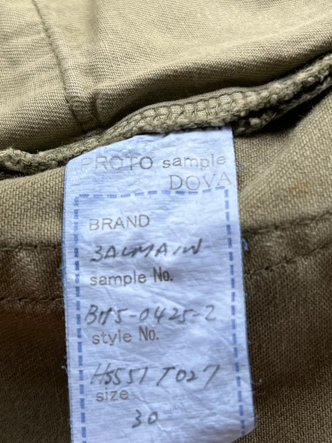 SS2017 Balmain Khaki Green Sample Biker Jeans vhXaUAK 9