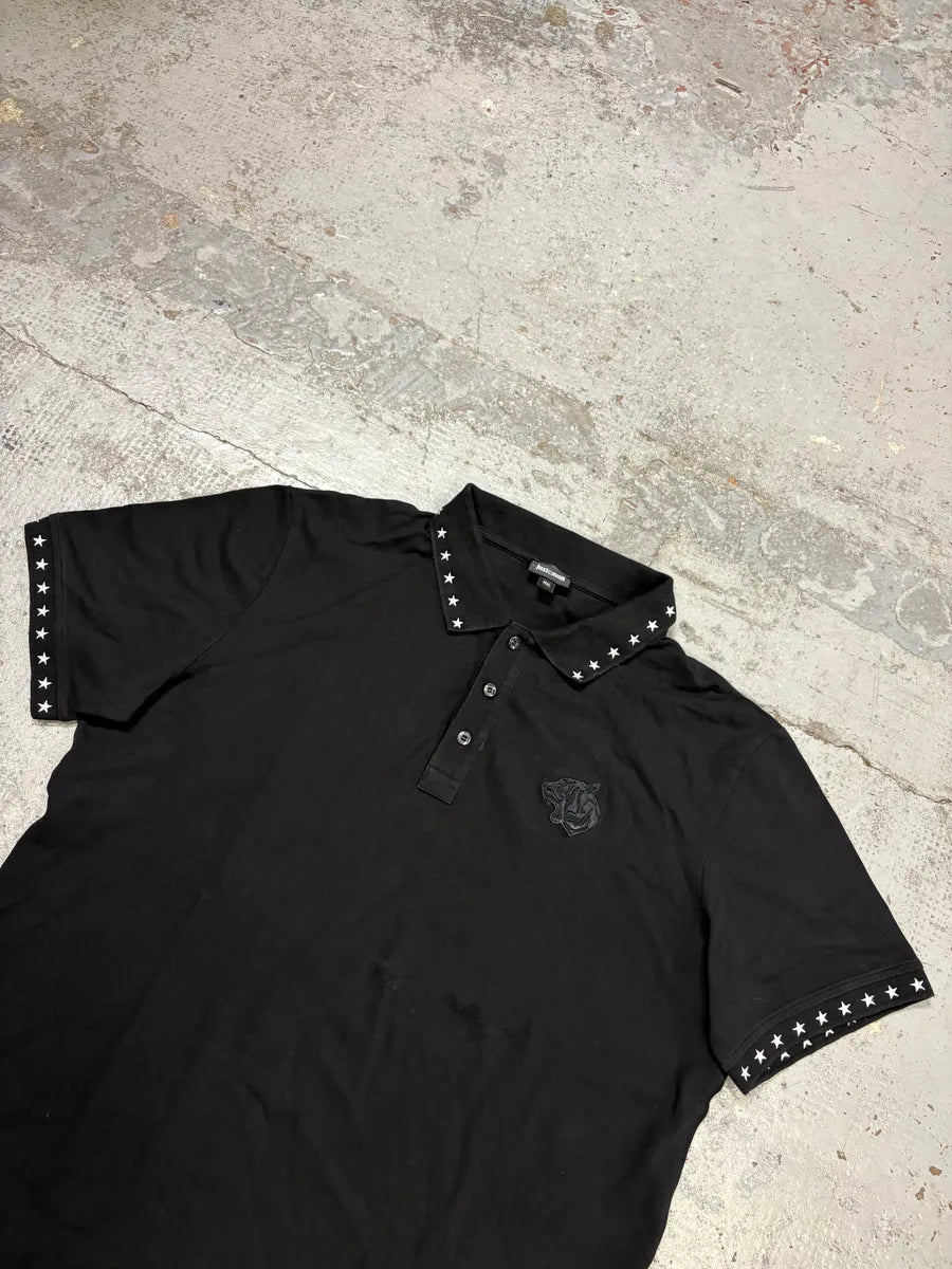 SS2017 Cavalli Black Stars Polo SkBGpyf 3