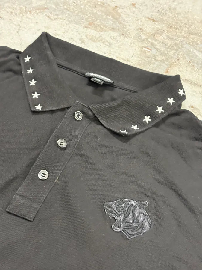 SS2017 Cavalli Black Stars Polo SkBGpyf 6