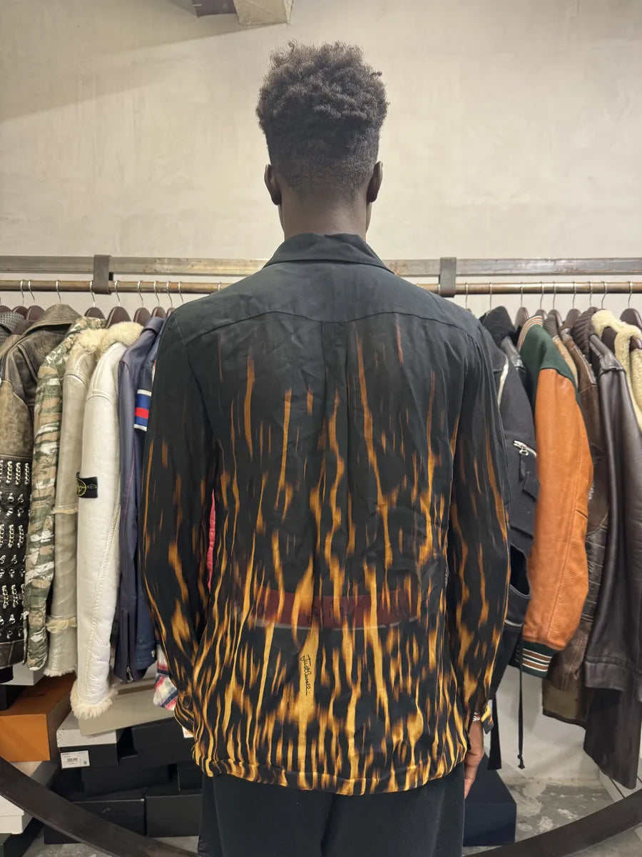 SS2017 Cavalli Fire Magma Black Shirt ZYruHIO 2