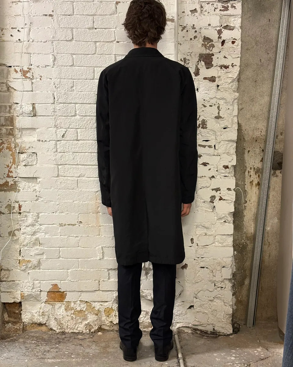 SS2017 Dries Van Noten Black & Camo Reversible Trench Coat  UdCmayR 5