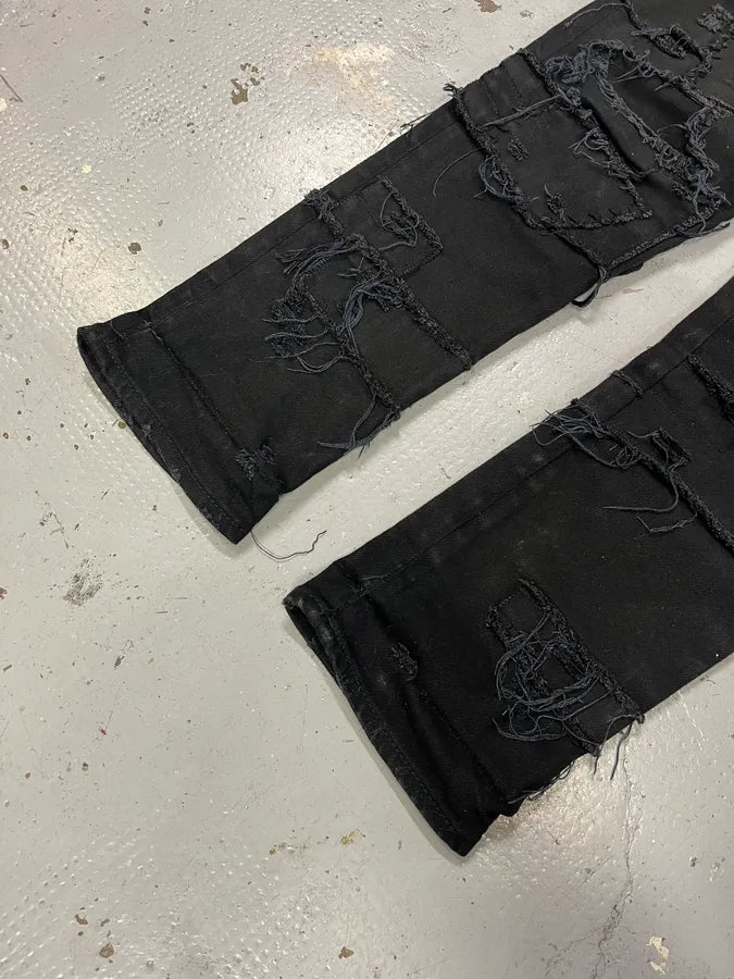 SS2017 Dsquared2 Black Destroy Jean BMzIvrM 3