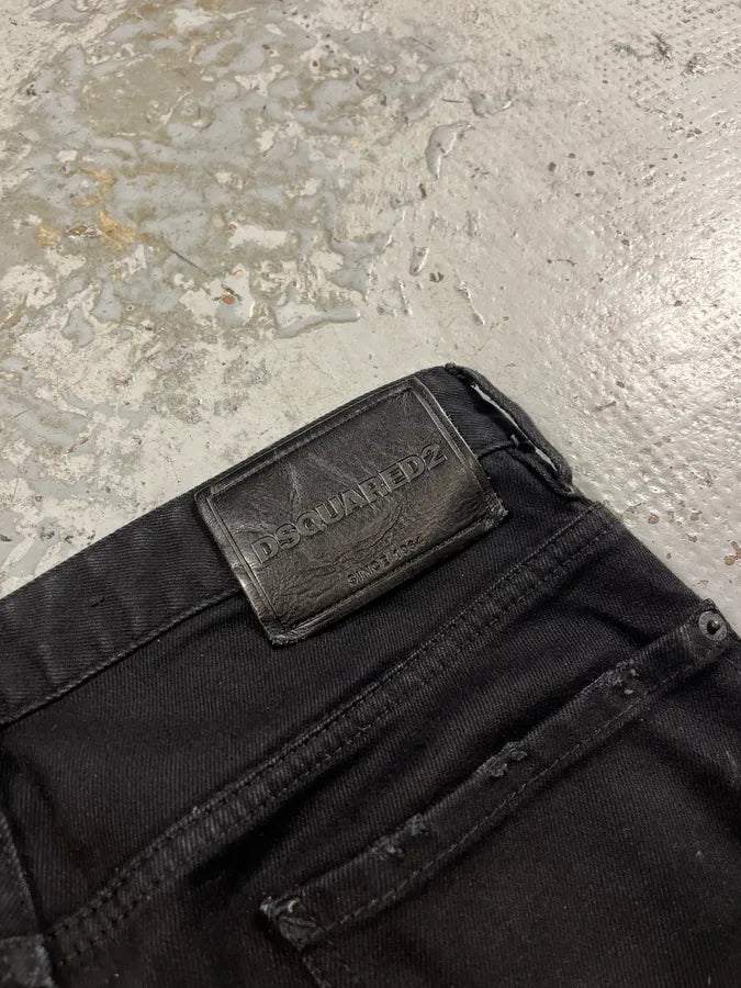 SS2017 Dsquared2 Black Destroy Jean BMzIvrM 6