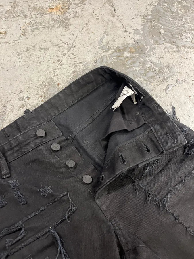 SS2017 Dsquared2 Black Destroy Jean BMzIvrM 7