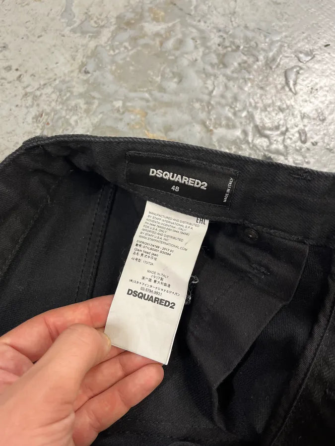 SS2017 Dsquared2 Black Destroy Jean BMzIvrM 8