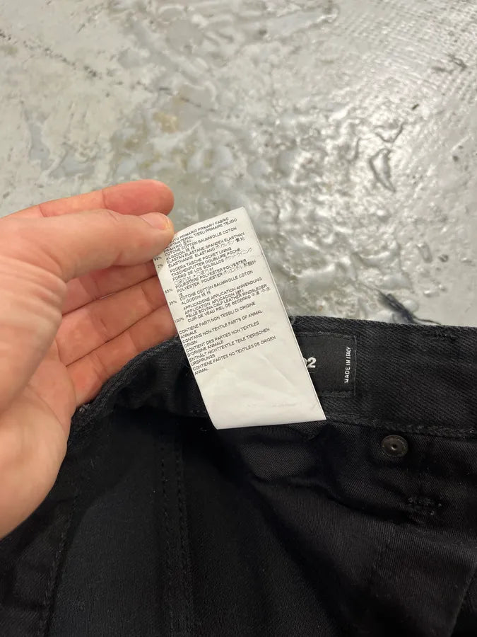 SS2017 Dsquared2 Black Destroy Jean BMzIvrM 9