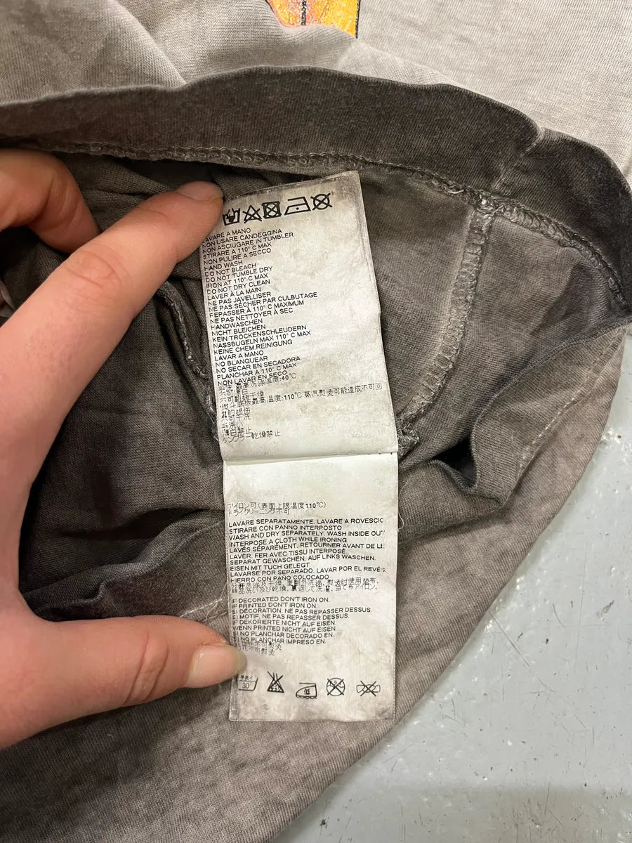 SS2017 Dsquared2 Grey & Orange Cactus Sunset T-Shirt iRKuKtG 7