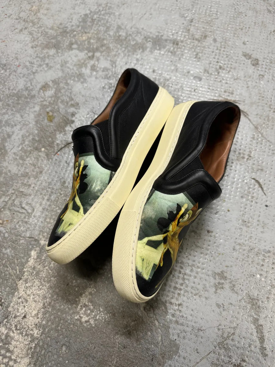 SS2017 Givenchy Bambi Black Leather Loafers hkwoscW 6