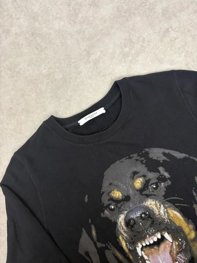 SS2017 Givenchy Black Rottweiler Dog Sweater by Riccardo Tisci RkzjkEl 3