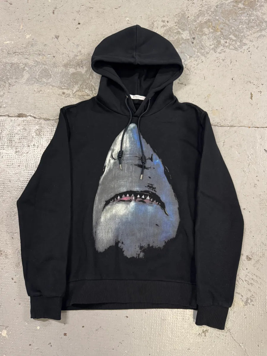 SS2017 Givenchy Black Shark Hoodie by Riccardo Tisci eadxLbG 0