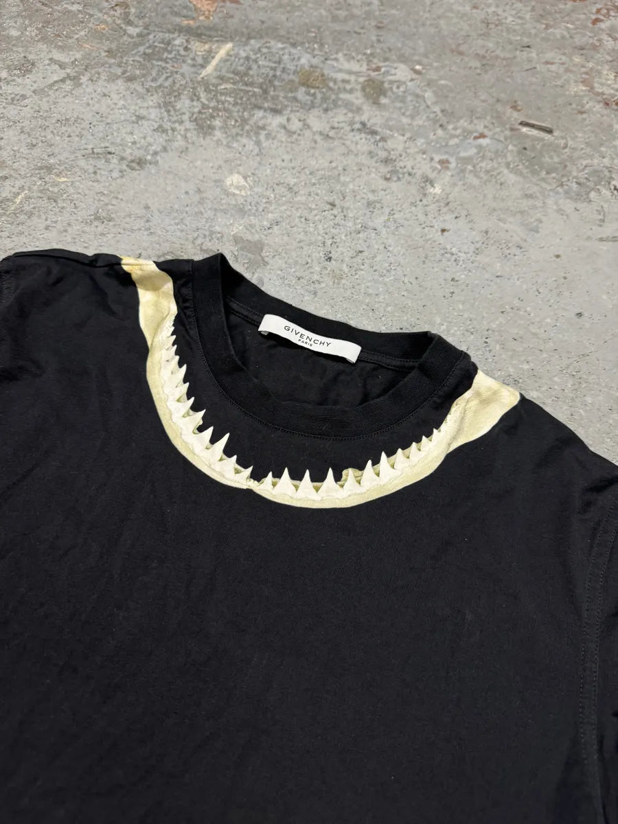 SS2017 Givenchy Black Shark Jaw Teeth T-Shirt by Riccardo Tisci PrDyWLn 7