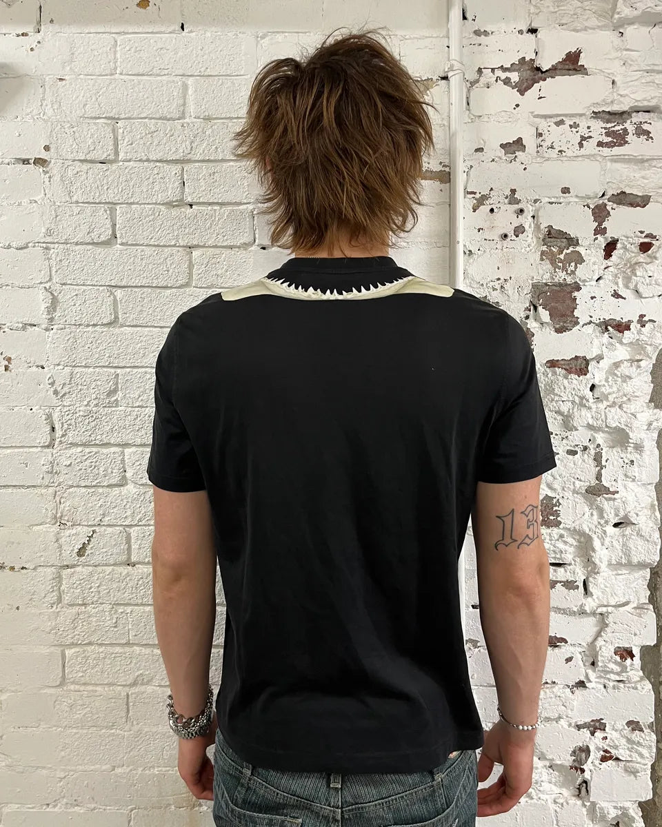 SS2017 Givenchy Black Shark Teeth T-Shirt by Riccardo Tisci XrPOxFj 2