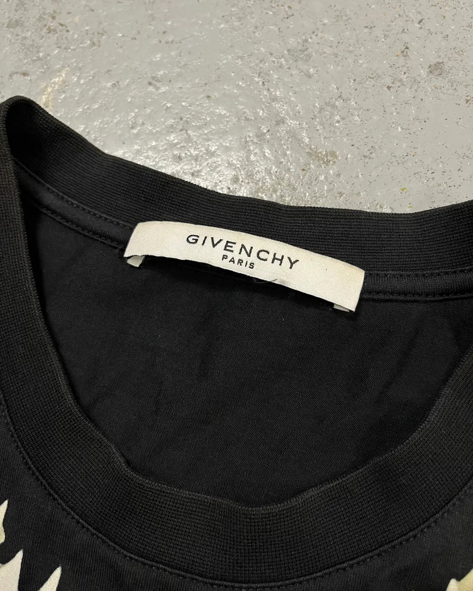 SS2017 Givenchy Black Shark Teeth T-Shirt by Riccardo Tisci XrPOxFj 7