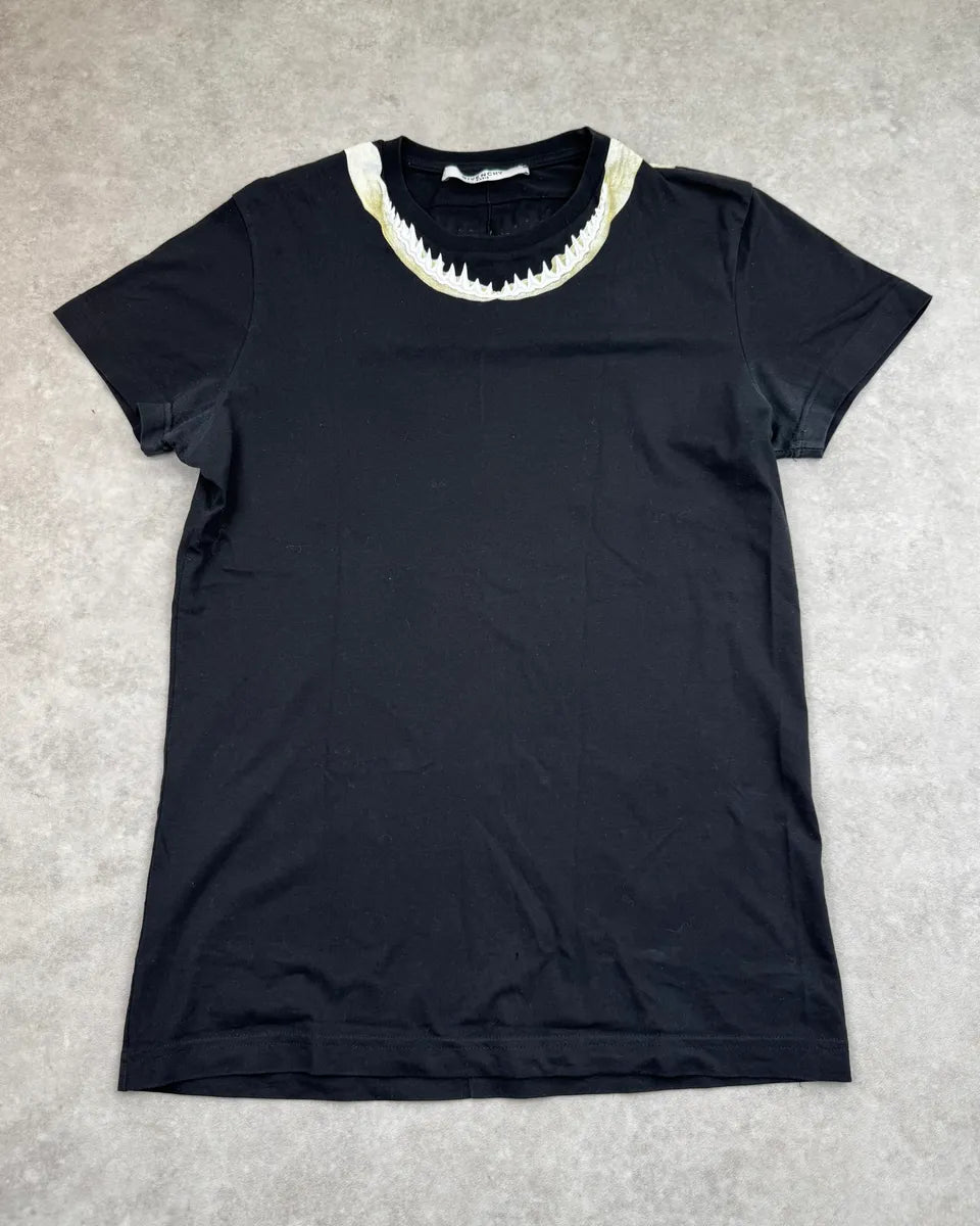 SS2013 Givenchy Black Shark Teeth T-Shirt by Riccardo Tisci TgLyCJt 0