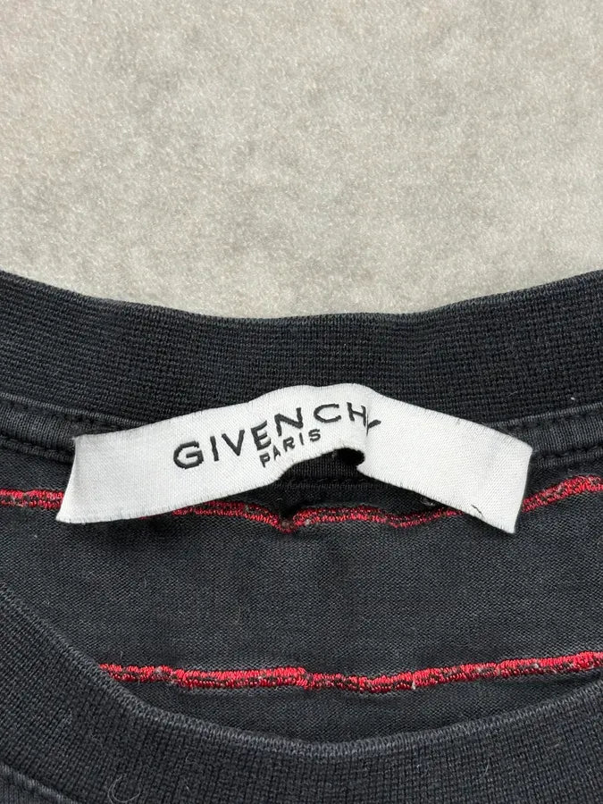 SS2017 Givenchy Black Star Embroidered T-Shirt by Riccardo Tisci mbuLuND 7