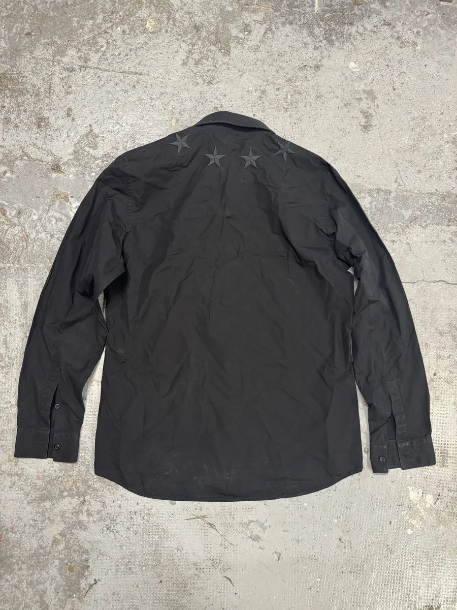 SS2017 Givenchy Black Stars Shirt by Riccardo Tisci zfBiqrZ 1