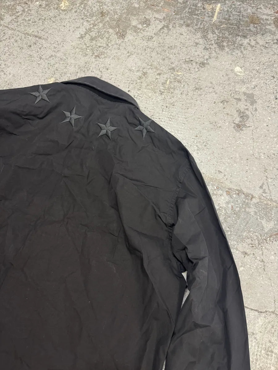 SS2017 Givenchy Black Stars Shirt by Riccardo Tisci zfBiqrZ 6