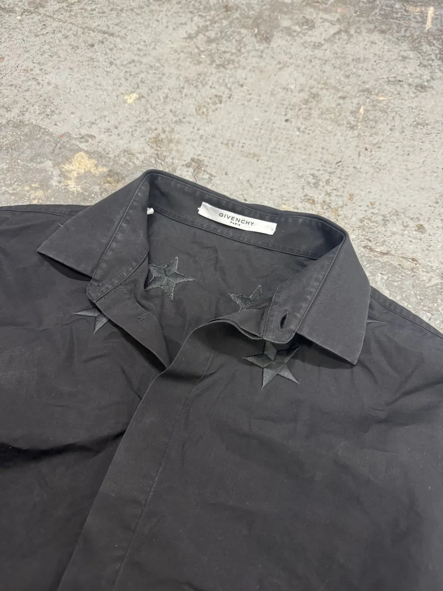 SS2017 Givenchy Black Stars Shirt by Riccardo Tisci zfBiqrZ 8