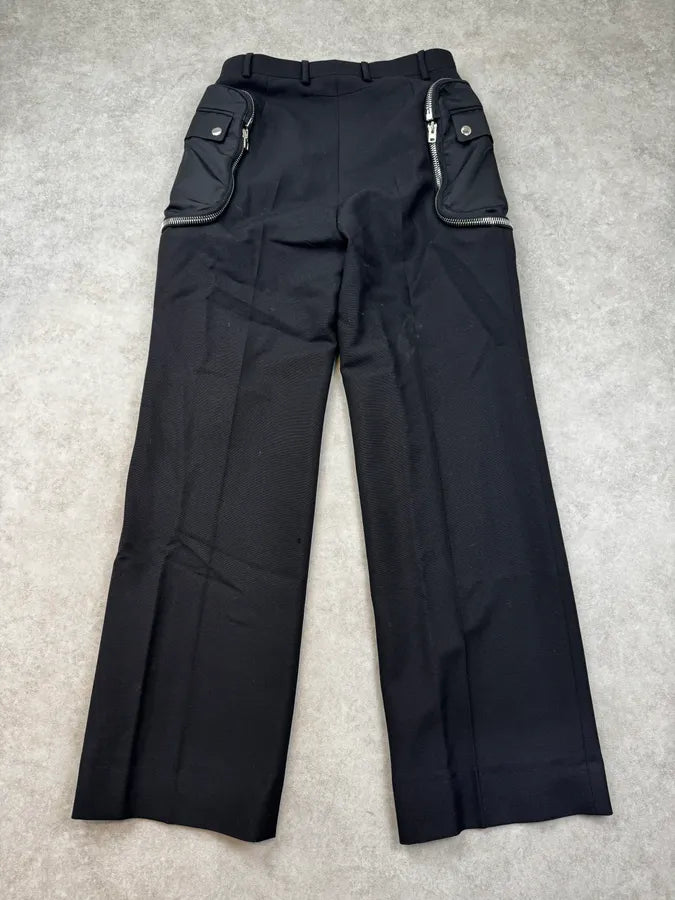 SS2017 Givenchy Black Technical Pockets Classy Pants by Riccardo Tisci AHGixOD 1