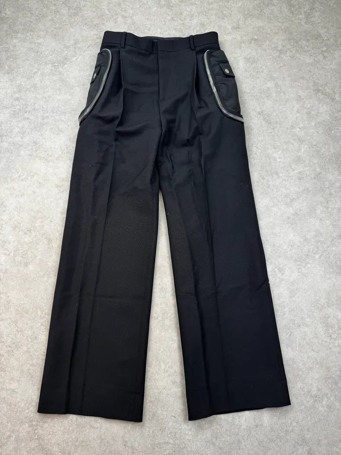 SS2017 Givenchy Black Technical Pockets Classy Pants by Riccardo Tisci AHGixOD 3