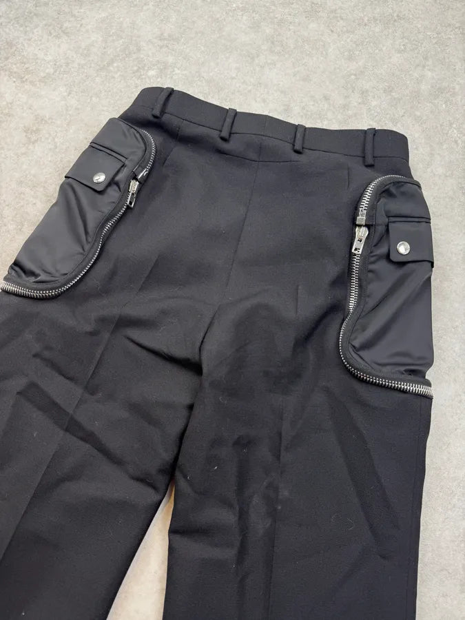 SS2017 Givenchy Black Technical Pockets Classy Pants by Riccardo Tisci AHGixOD 6